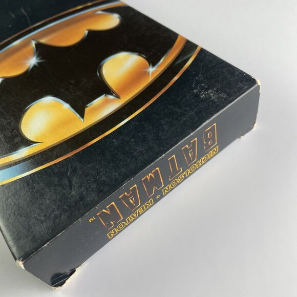 Batman (VHS, 1989) Michael Keaton Jack Nicholson Kim Basinger Tim Burton - Picture 5 of 9